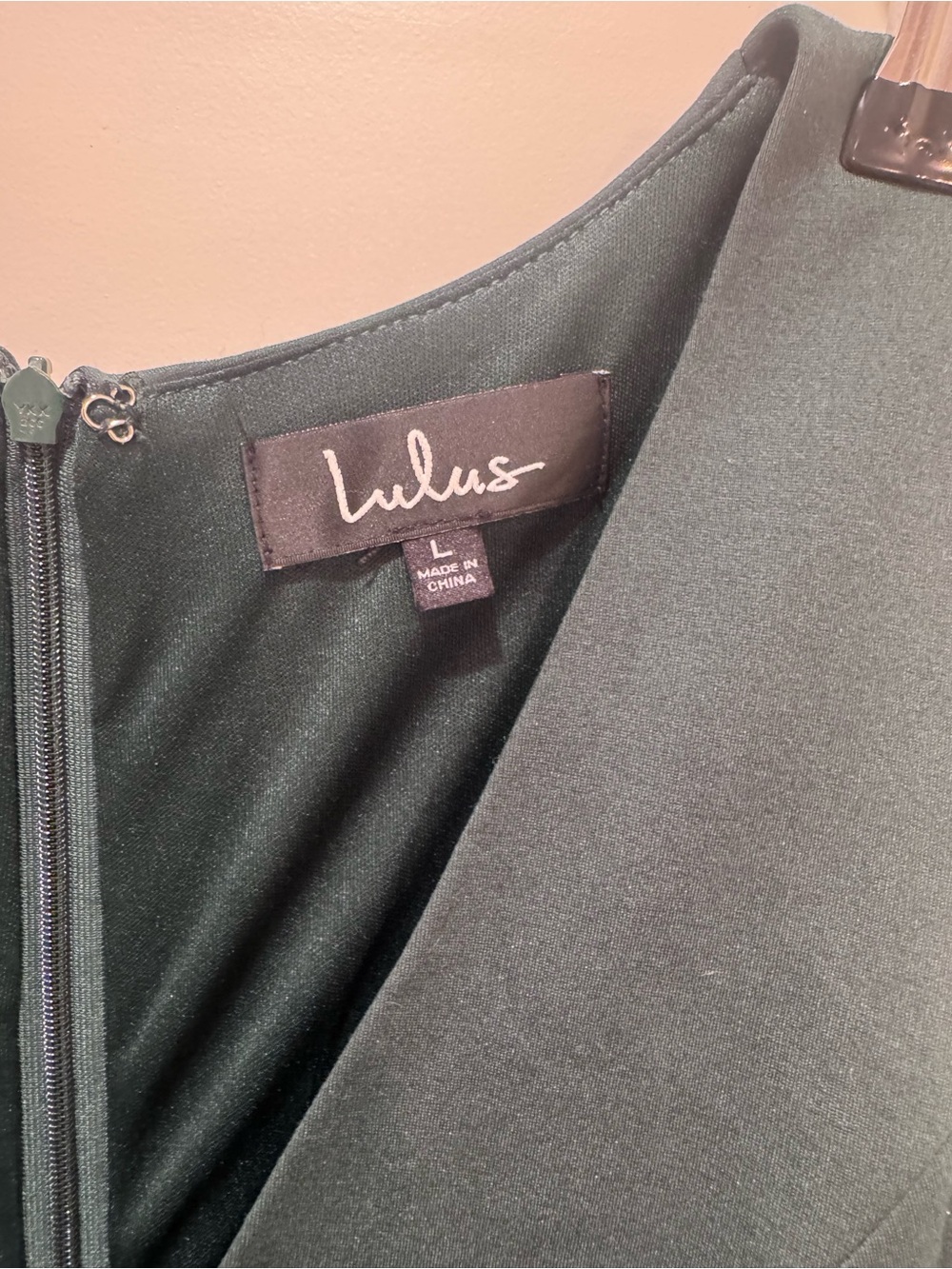 Lulu's Bon Appetit Forest Green Skater Dress Dress - Picture 2 of 6